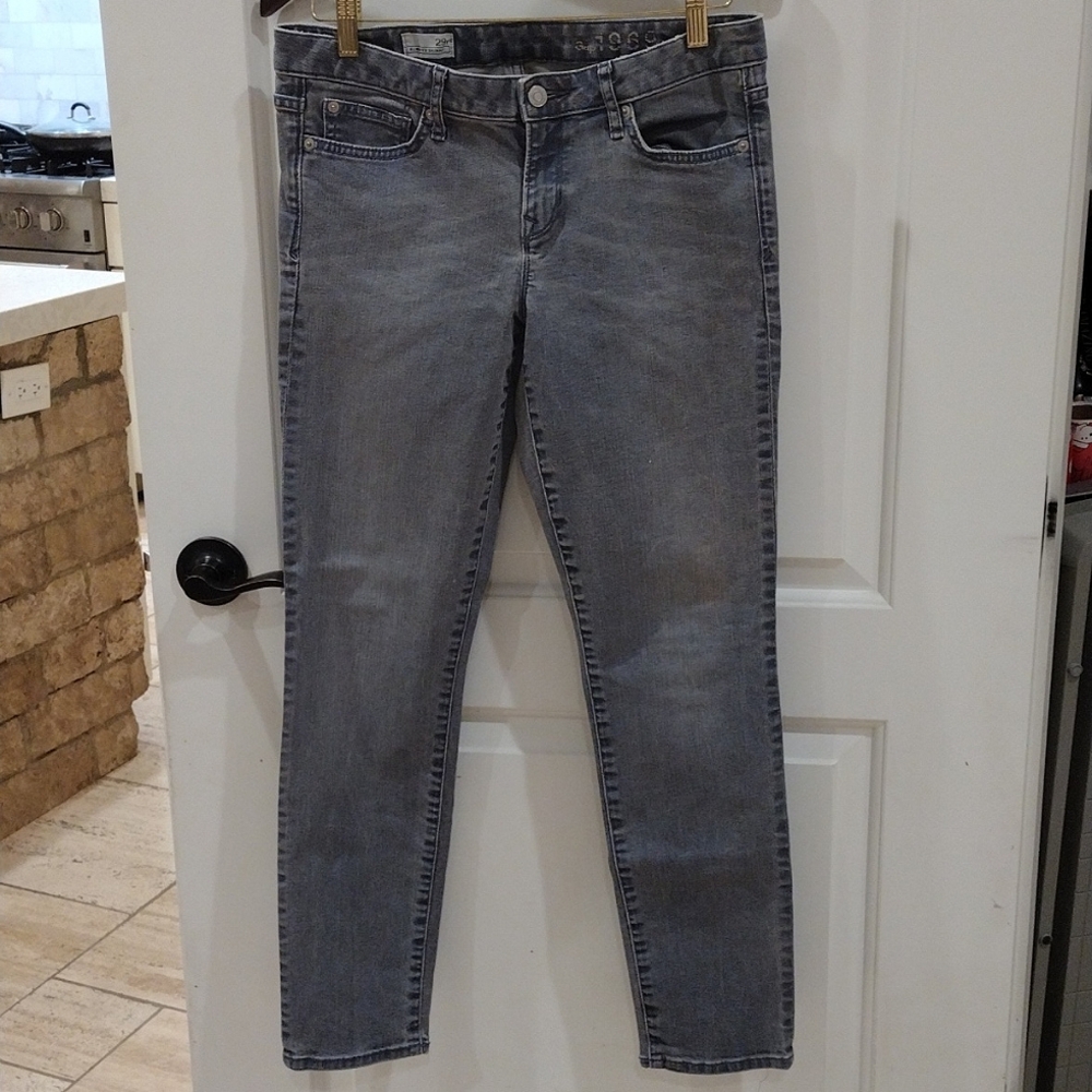 Gap 1969 Blue/Grey Always Skinny Jeans Size 29R